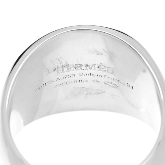 （HERMES）Ex-Libris signet ring PM 60be63d56b77465bdcb113433d124c