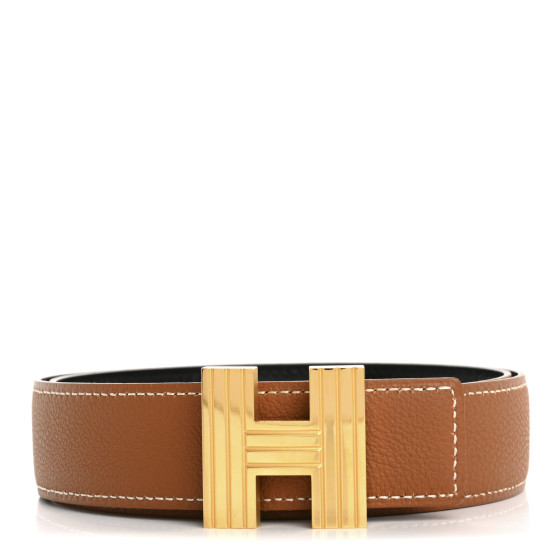 Square Hermes Belt Logo Authentic HERMES Belt 80 Square In F No
