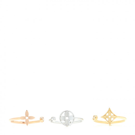 【0510ka】LOUIS VUITTON イディール ブロッサム LOUIS VUITTON 18K Yellow Pink White Gold Diamond Idylle