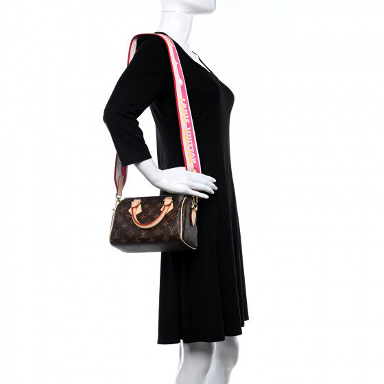LOUIS VUITTON Monogram Speedy Bandouliere 20 Fuchsia 903449