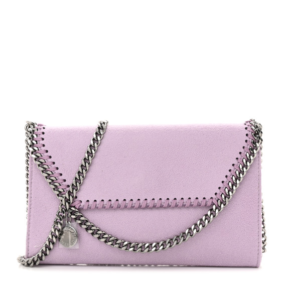 STELLA MCCARTNEY Shaggy Deer Mini Falabella Crossbody Bag