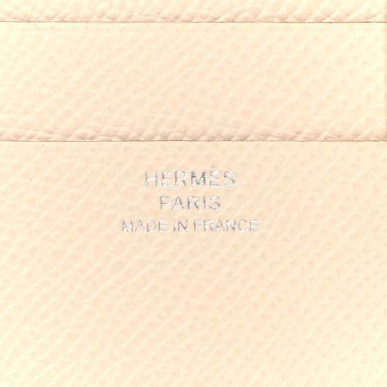 人気☆彡{HERMES} Portefeuille New H Passant Compact Craie HERMES Epsom H Passant Compact Wallet Craie 1506100