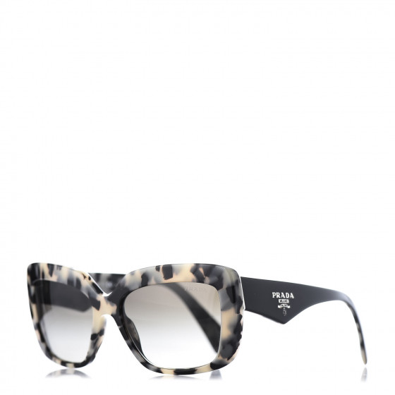 PRADA Sunglasses SPR 03Q Tortoise Grey 659197 | FASHIONPHILE