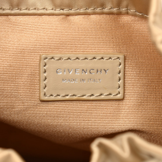 GIVENCHY Nylon Light 4G Bucket Bag Beige Cappuccino 1063803