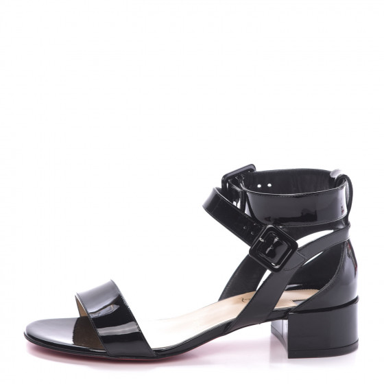 Christian Louboutin サンダル 38 Super Loubi Flip - Flip-flops - Rubber - Black - Women