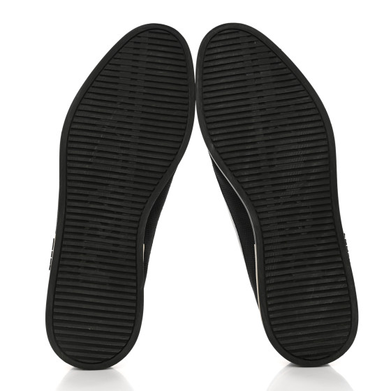 【PRADA】Men's Slide 【SALE】★追跡/送料込み PRADA Calfskin Mens Slip On Sneakers 8 Black 1383673