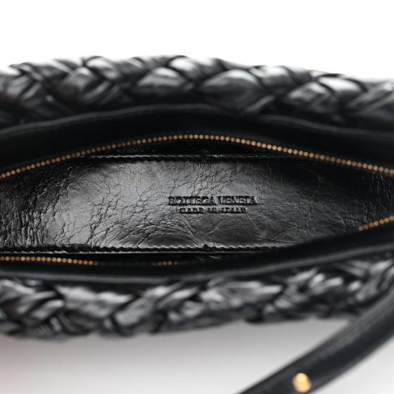 BOTTEGA VENETA Calfskin Intrecciato Kalimero Cha-Cha Clutch