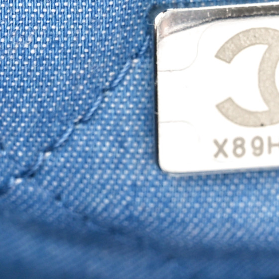 CHANELレディース CHANEL Denim Sequin Chanel 22 Blue 1512148 | FASHIONPHILE