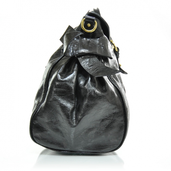 バッグ miu miu VitelloLux Ribbon Black Bag miu miu VitelloLux Ribbon Black 2way Bag - メルカリ