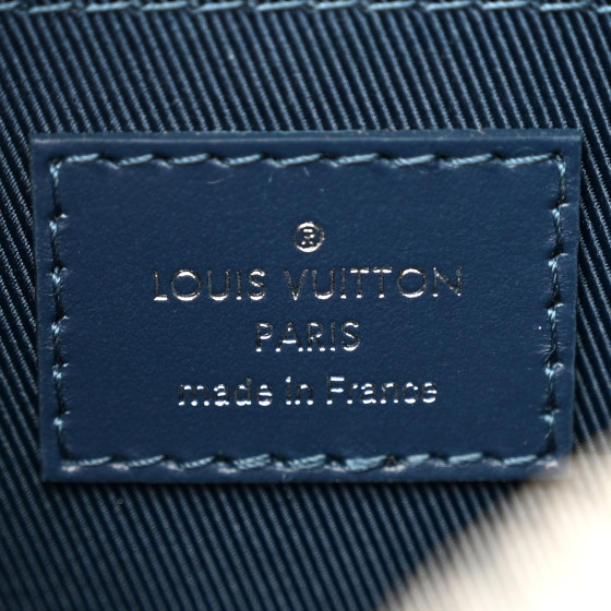 [SALE]ヴィトン Vuitton ヴェルソ LV ブルーム アズールブルー LOUIS VUITTON Monogram Aquagarden Mini Soft Trunk Abyss Blue