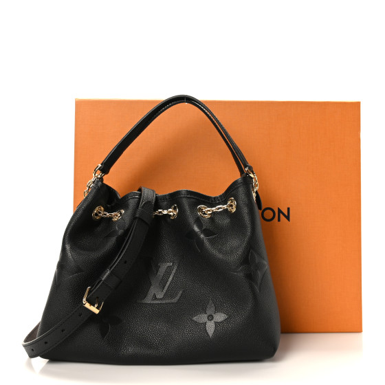 LOUIS VUITTON Empreinte Monogram Giant LV Bundle Black
