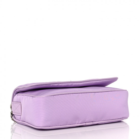 関税込★Alexander mcqueen★ミニカーブショルダーバッグ PURPLE ALEXANDER MCQUEEN Nylon Skull Camera Crossbody Bag Lilac