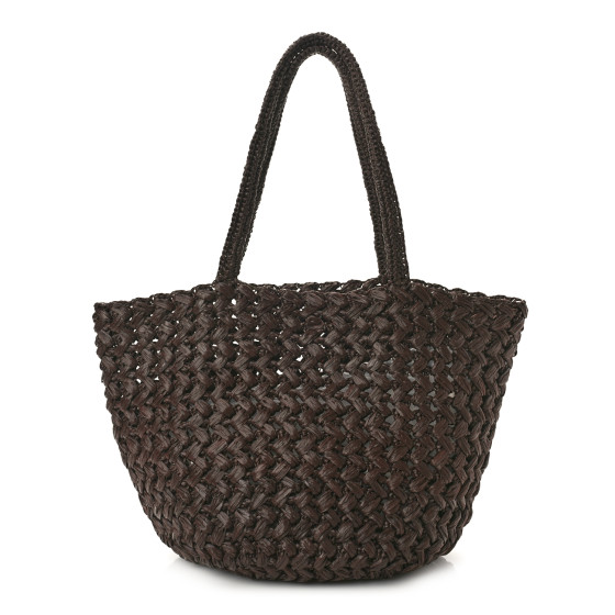 The Row ザロウEstelle raffia tote 茶 Estelle Bag Brown in Raffia – The Row