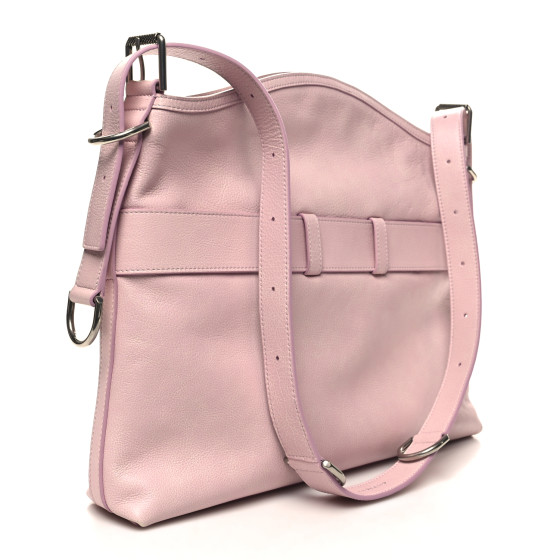 GIVENCHY Tumbled Calfskin Medium Voyou Bag Old Pink 1369322