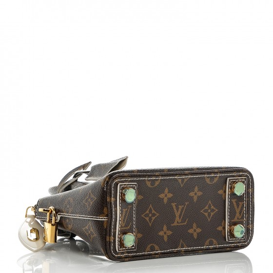 Louis Vuitton バングル ブラックゴールド ヴィンテージ LOUIS VUITTON Monogram Shine Fetish Lockit BB 189349