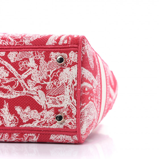 CHRISTIAN DIOR Canvas Toile De Jouy Reverse Embroidered