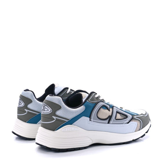 【りさまるさん専用】Dior CHRISTIAN DIOR Technical Mesh Calfskin B30 Sneakers 39 White