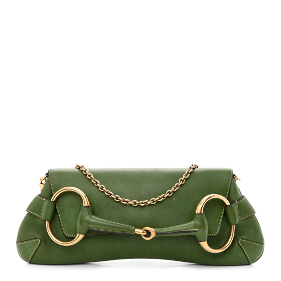 クラッチバッグ Gucci Original Gg Fabric Small Gucci Horsebit Chain Clutch Gucci Beige/Burgundy GG Canvas Horsebit Chain Clutch Bag
