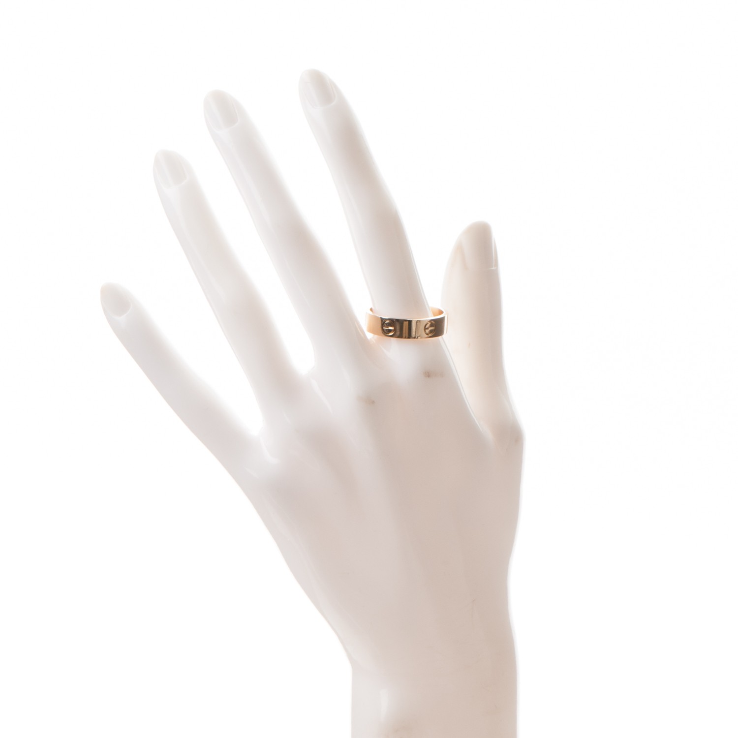 CARTIER 18K Yellow Gold 5.5mm LOVE Ring 63 10.5 176584