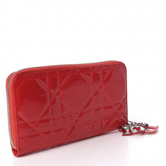Dior Leather DIOR VIBE Wallet with Zip Closure women