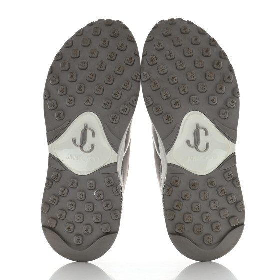 JIMMY CHOO Memphis Sneakers 39 Grey 1192959 | FASHIONPHILE