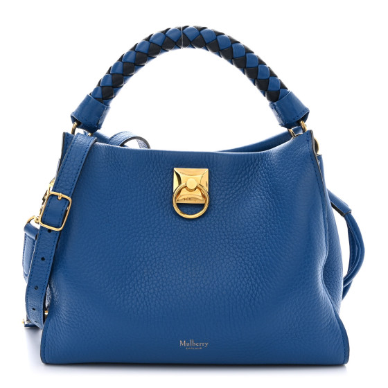 MULBERRY｜TOTEBAGS (HH6267 000 A100) Mulberry | Small Iris | Night Sky Heavy Grain & Silky Calf