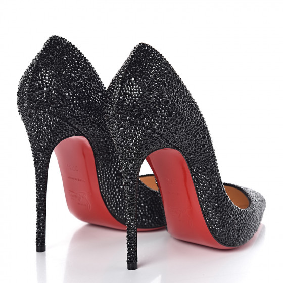 CHRISTIAN LOUBOUTIN Nappa Strass So Kate 120 Pumps 37.5