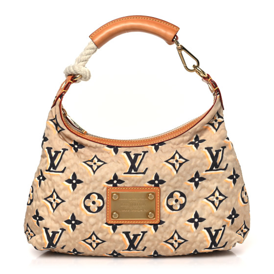 【希少】 LOUIS VUITTON LV Monogram Bulles MM バッグ ベージュ Louis Vuitton Limited Edition Monogram Bulles MM Bag