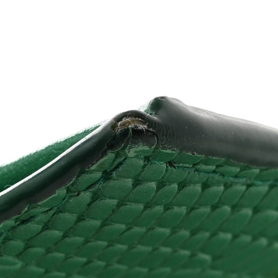 小物 miu miu leather wallet dark green MIU MIU Patent Crocodile Embossed Continental Flap Wallet