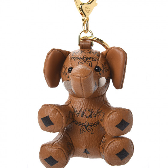 [MCM]★韓国大人気★ VISETOS ORIGINAL Keyring One Size Key Ring in Visetos Original Cognac | MCM ®US
