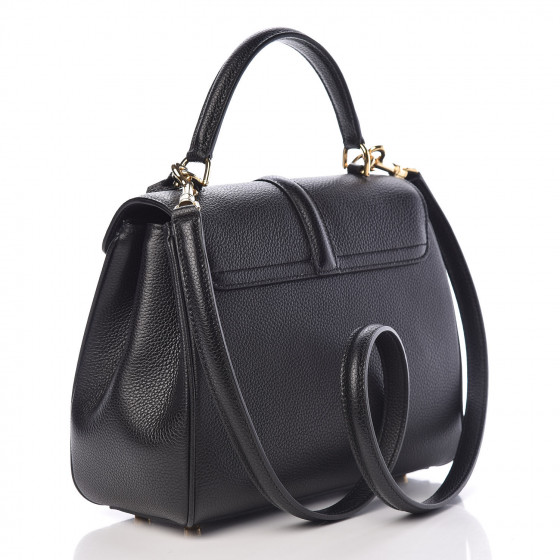 ハンドバッグ CELINE TOP HANDLE BAGS BLACK Celine Black Mini Belt Top Handle Bag ○ Labellov ○ Buy and