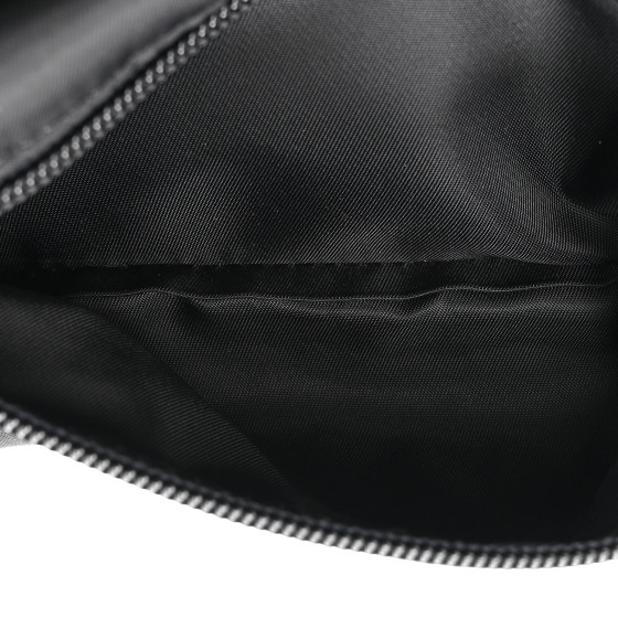 DOLCE GABBANA Nylon Logo Belt Bag Black 1502220 | FASHIONPHILE