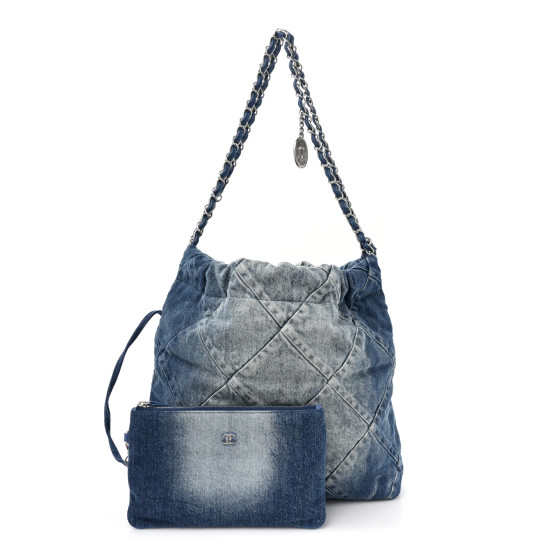 CHANEL ブルーキルティングバッグ ブルー（青）系 パリ CHANEL(シャネル) バッグ・カバン