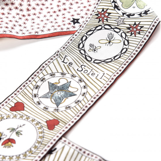 CHRISTIAN DIOR Silk Le Soleil Mitzah Scarf 386293 | FASHIONPHILE