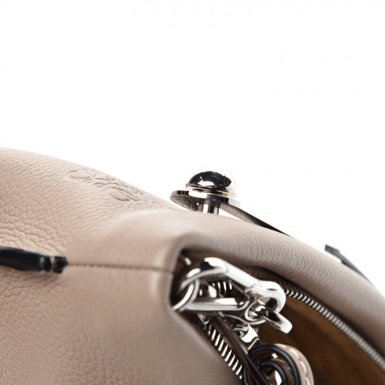 LOEWE Grained Calfskin Small Missy Bag Sand 711256