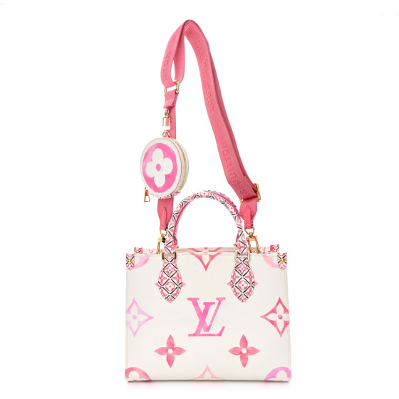 ★TOUT Y EST★ Giant Bag Pink PB22DAB584 Tutto Extra Large Sewing Machine Bag - Rose Gray & Pink With
