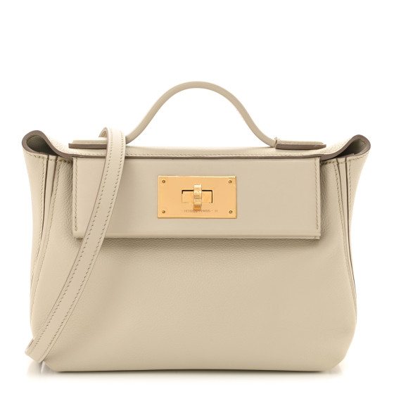 その他 HERMES Hermès Mauve Pale Evercolor Constance-To-Go Wallet Palladium