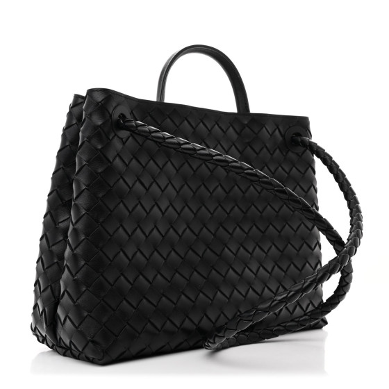 BOTTEGA VENETA Nappa Intrecciato Medium Andiamo Shoulder Bag
