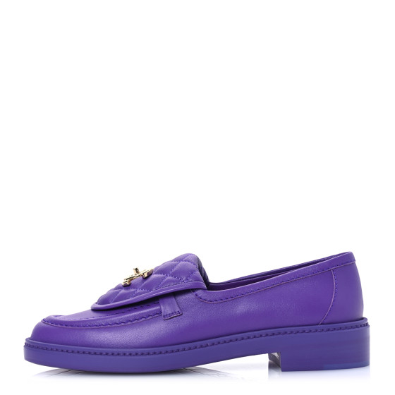 シャテル　chatelles タッセルローファー　37　紫色 シャテル chatelles タッセルローファー 37 紫色 - メルカリ