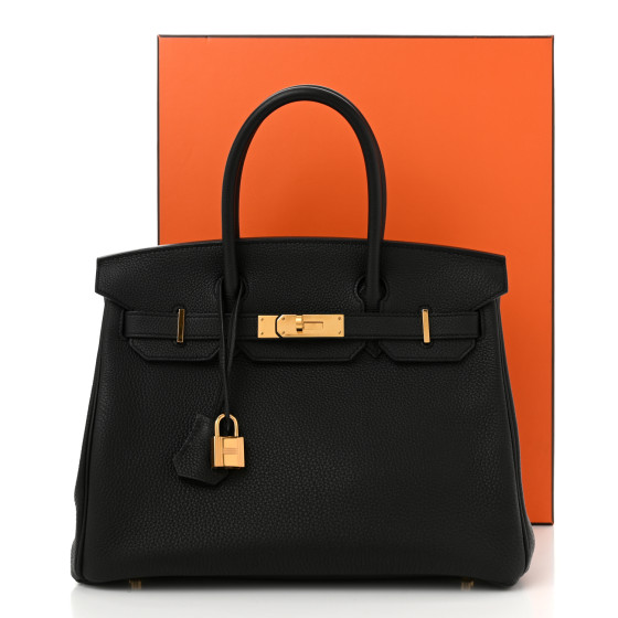 hermes birkin 30 black togo