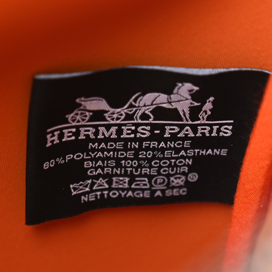 HERMES Neoprene Medium Neobain Waves Case Tan 1663545