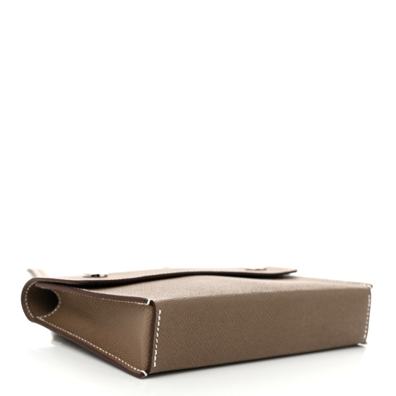 [HERMES]★Snap Wallet Cross Mini Bag★Etoupe HERMES Epsom Hermesnap Wallet Etoupe 1663947 | FASHIONPHILE