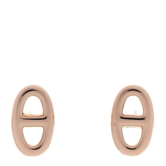 ピアス (HERMES) Farandole earrings, TPM HERMES 18K Rose Gold TPM Farandole Stud Earrings 1663202