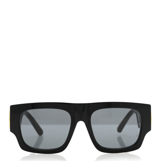 LOUIS VUITTON Acetate LV Link Square Sunglasses Z1478W Black