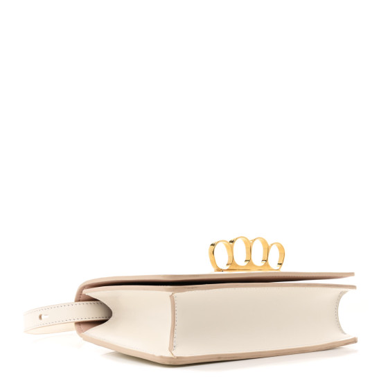 ALEXANDER MCQUEEN Smooth Calfskin Four Ring Knuckle