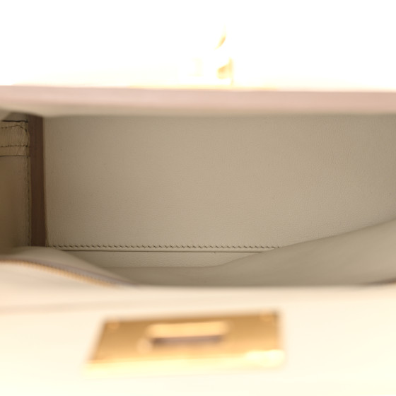 その他 HERMES Hermès Mauve Pale Evercolor Constance-To-Go Wallet Palladium