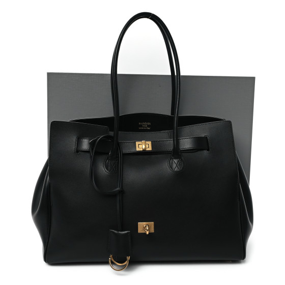 BALENCIAGA Smooth Calfskin Medium Bel Air Carry All Bag