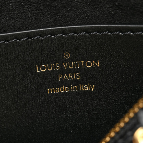LOUIS VUITTON Monogram Ink Speedy BB Black 1662539