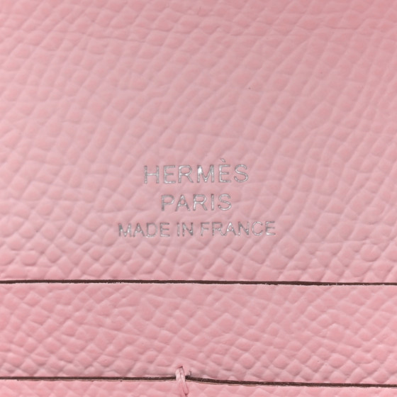 ピンク♪【HERMES】エルメスMaillon To Goウォレット HERMES Epsom Maillon Wallet To Go Rose Darling 1667972