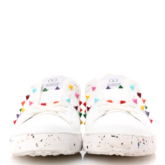VALENTINO GARAVANI Vegan Leather Womens Rockstud Open for a